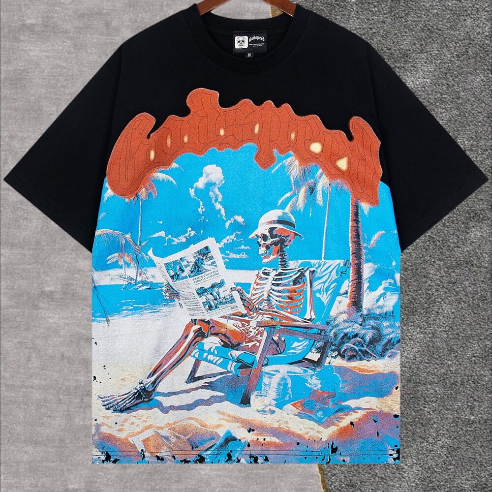 Men's Black Short Sleeve Godspeed